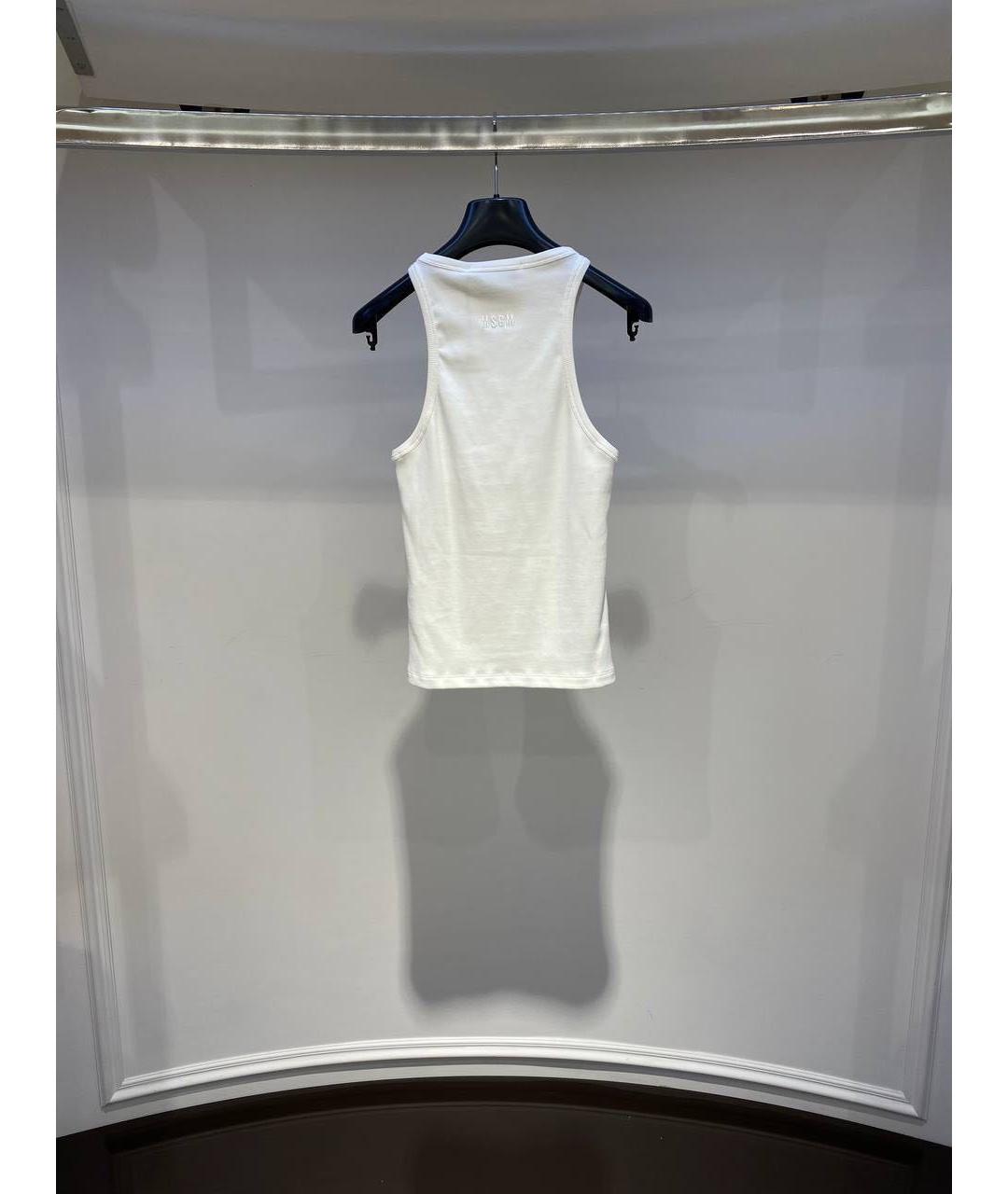 MSGM Белая майка, фото 2