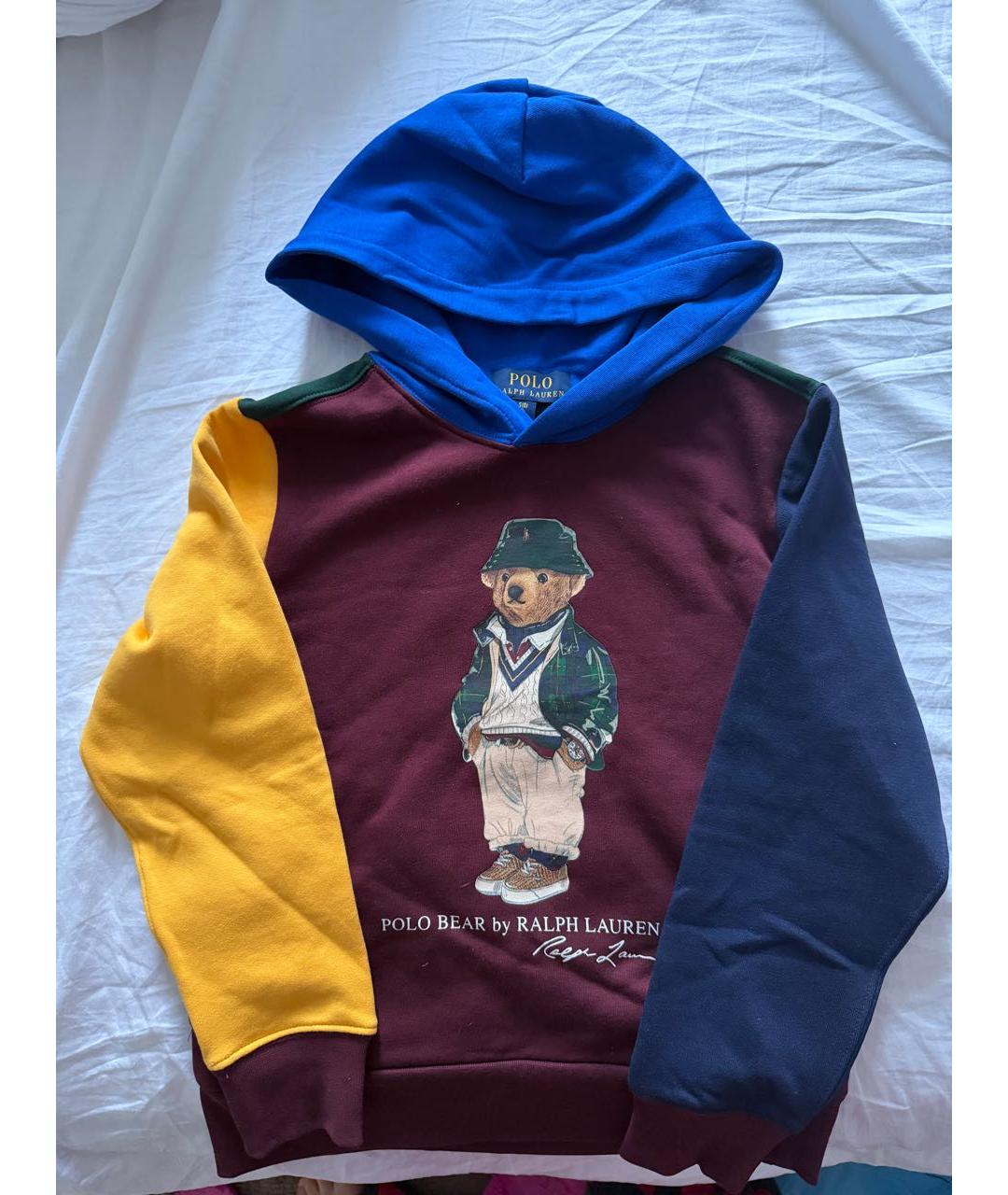 POLO RALPH LAUREN Мульти хлопковый детская футболка / топ, фото 4