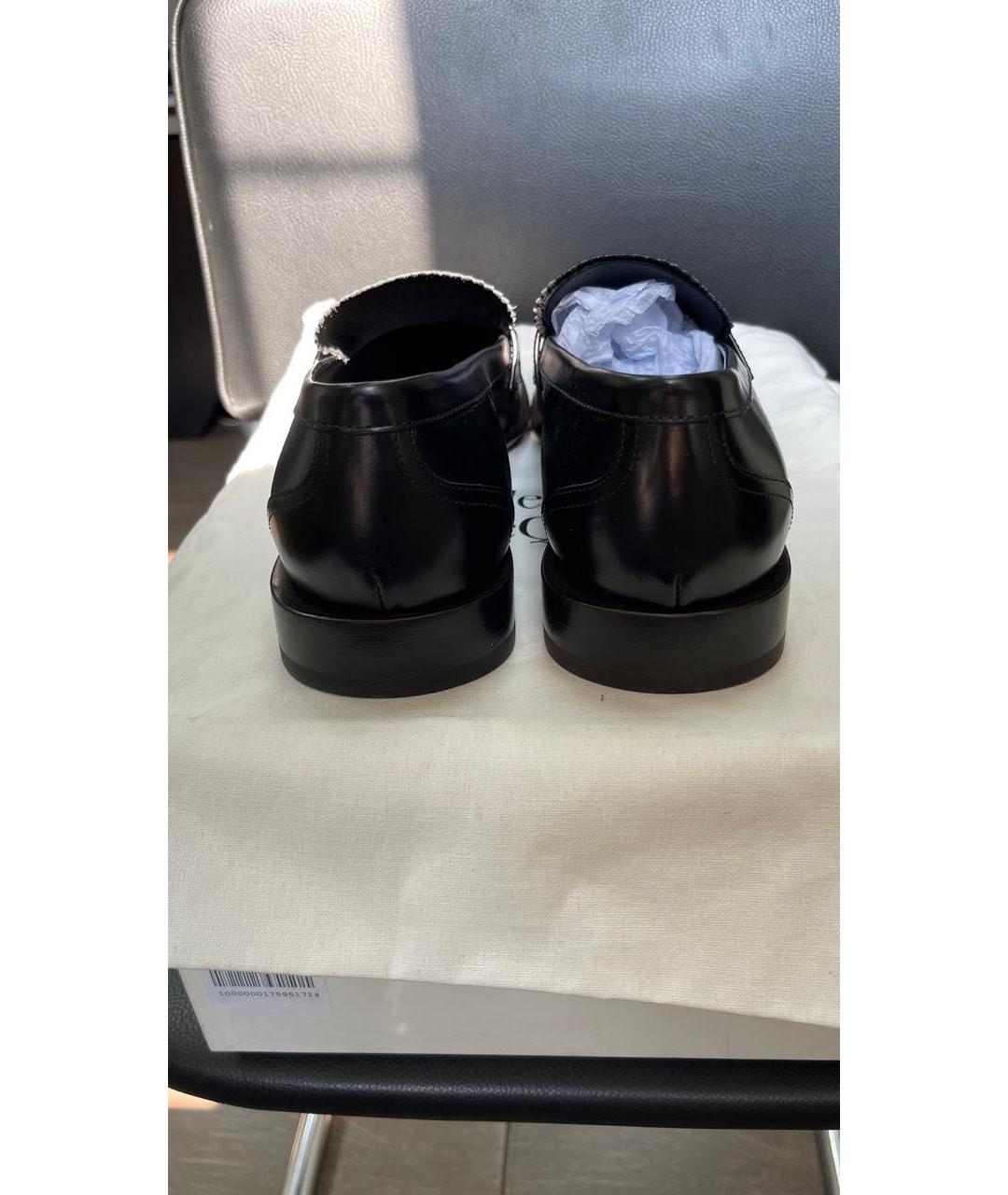 ALEXANDER WANG Черные кожаные туфли, фото 5