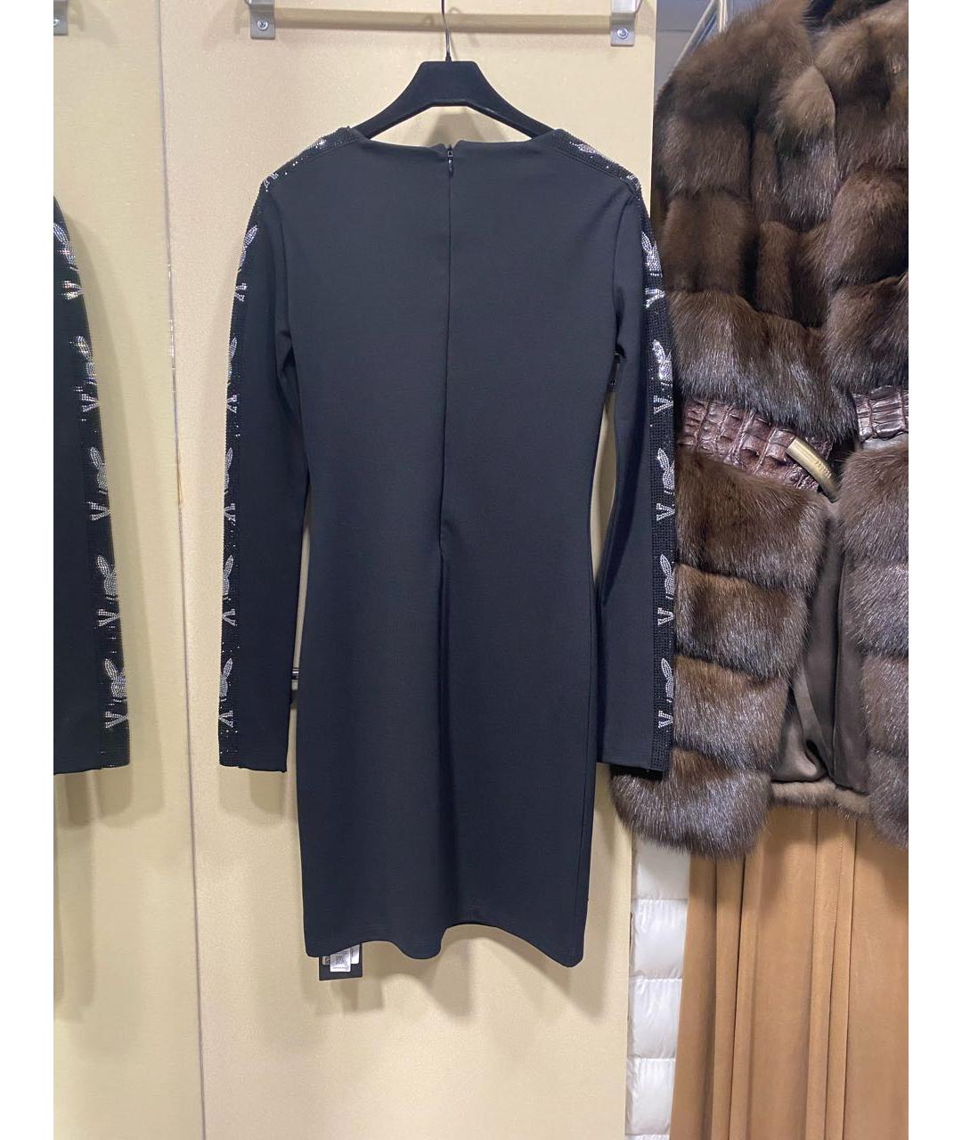 PHILIPP PLEIN Черное платье, фото 2