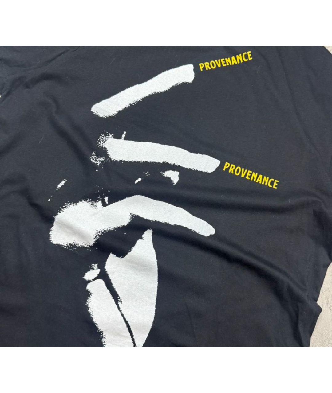 RAF SIMONS Черная хлопковая футболка, фото 3