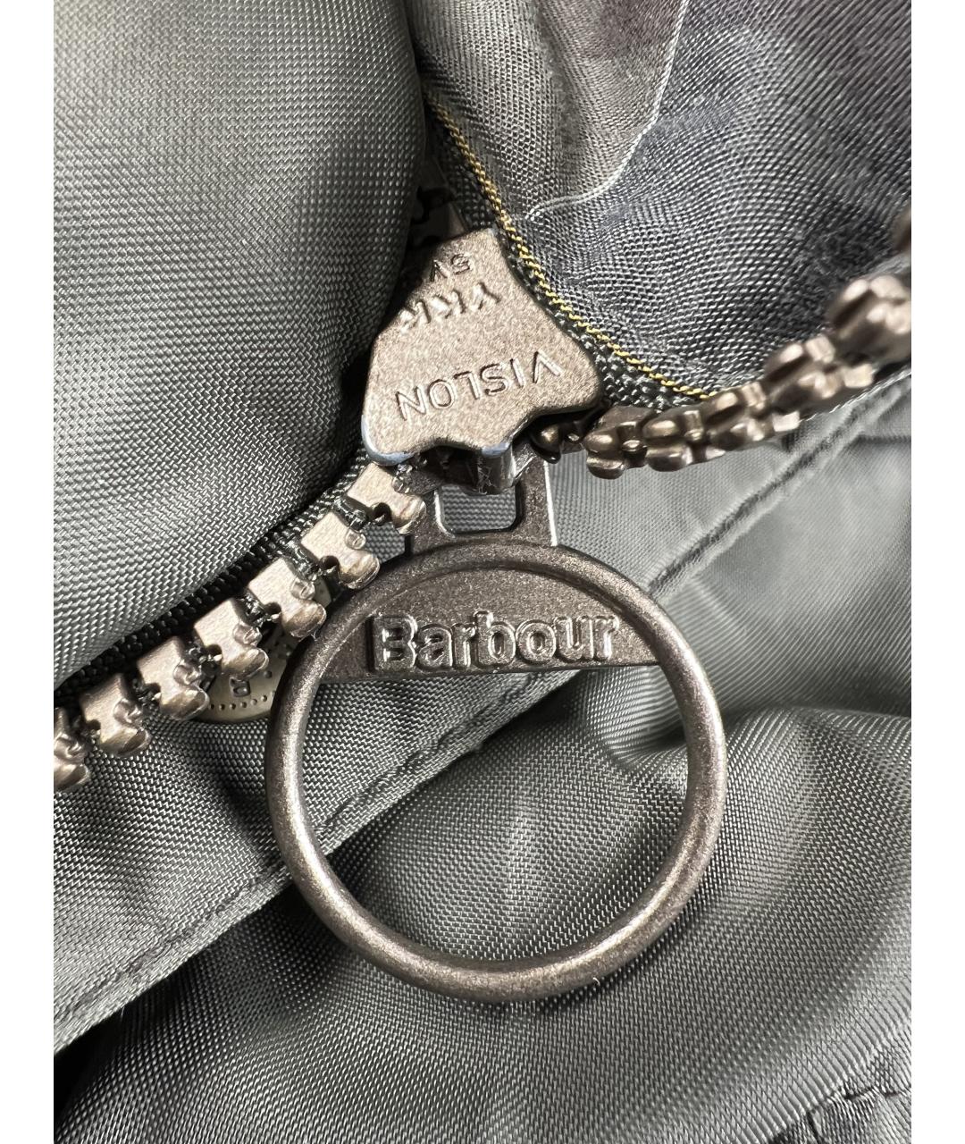 BARBOUR Хаки полиэстеровая куртка, фото 4