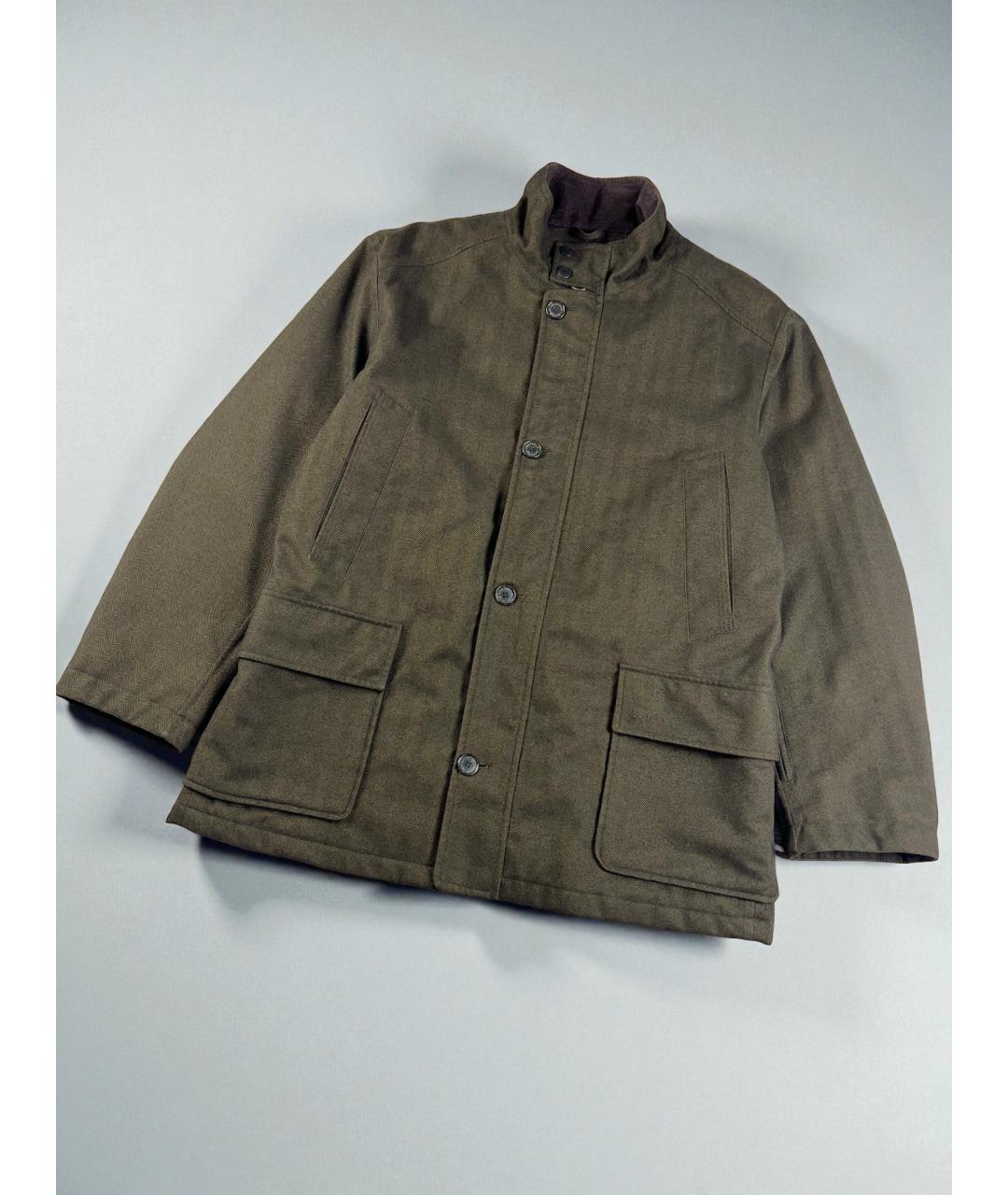 BARBOUR Коричневая твидовая парка, фото 2