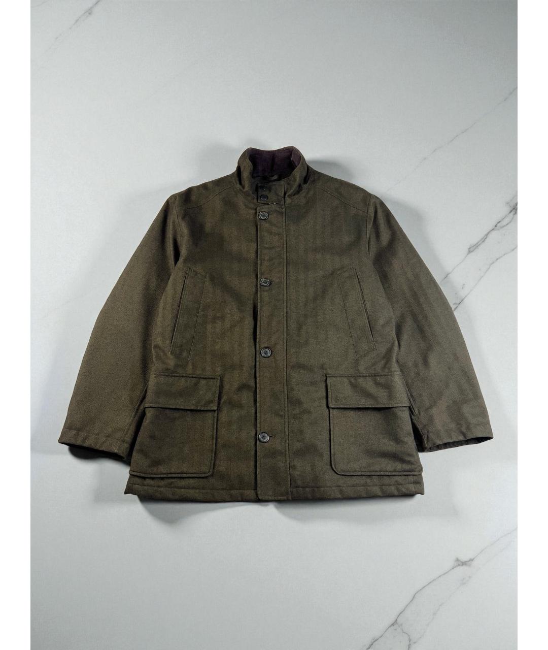 BARBOUR Коричневая твидовая парка, фото 9