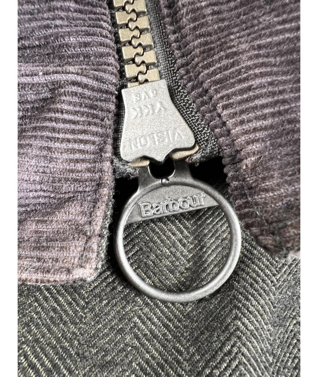 BARBOUR Коричневая твидовая парка, фото 6