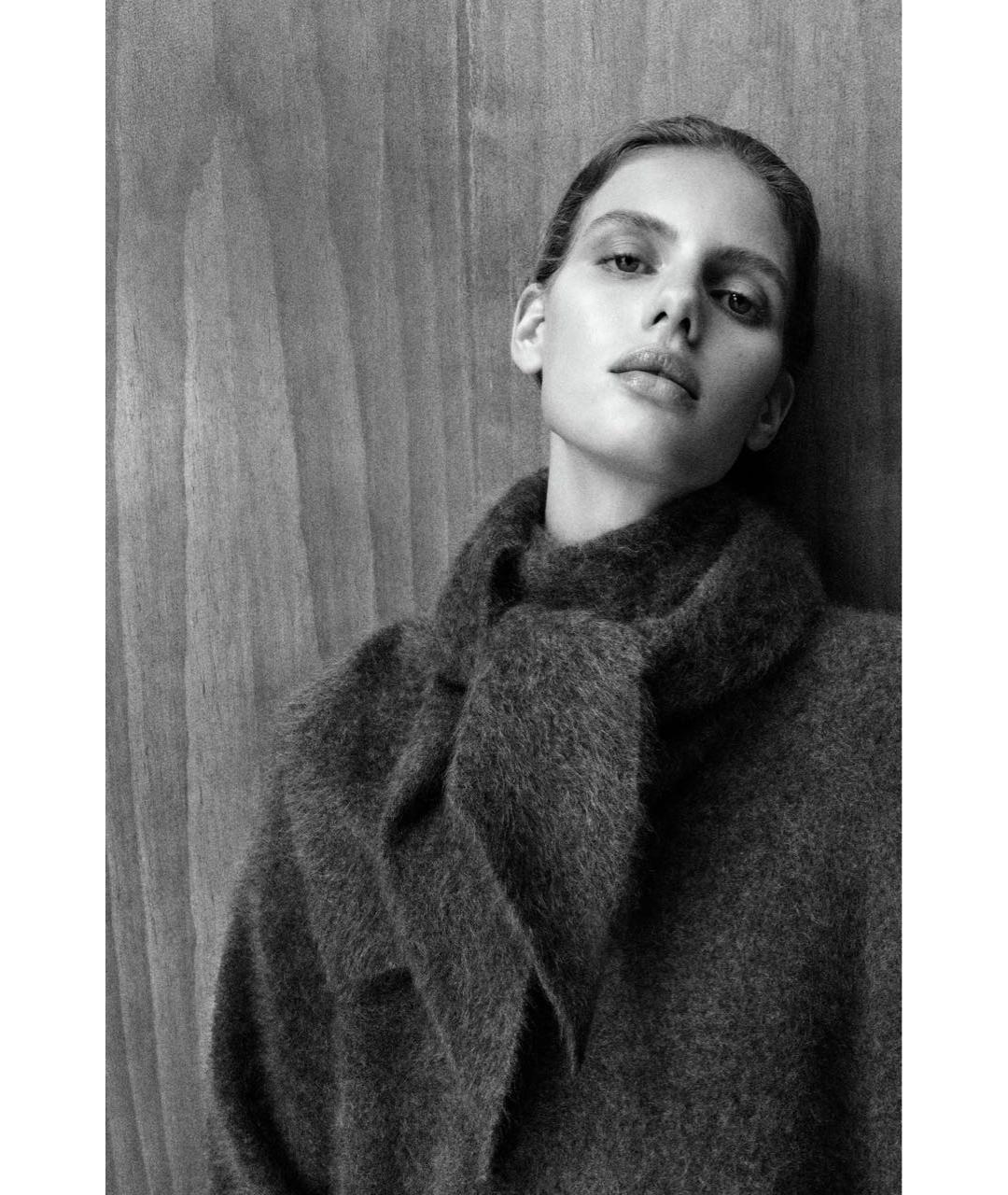 COS Серый кашемировый джемпер / свитер, фото 7