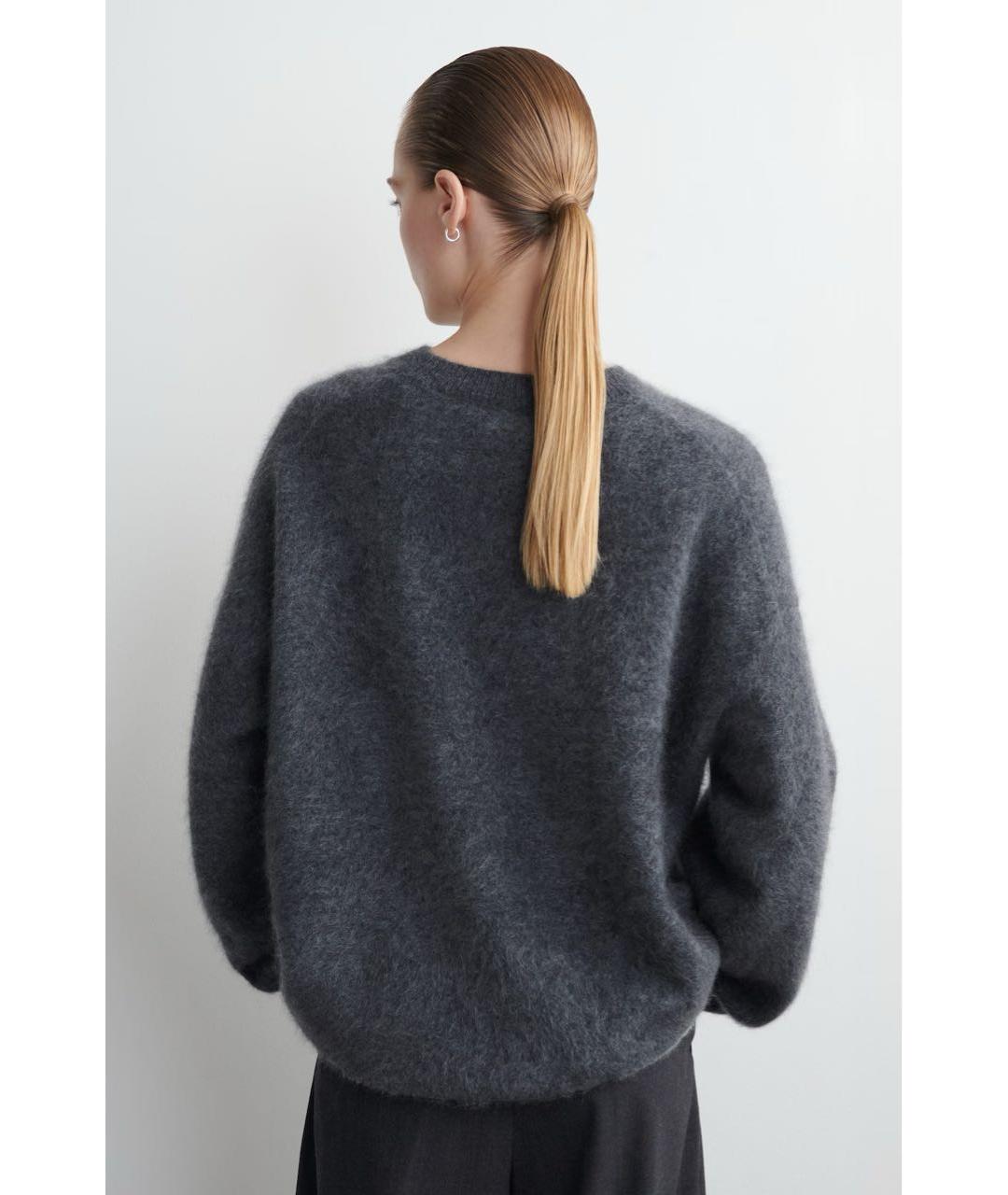 COS Серый кашемировый джемпер / свитер, фото 4