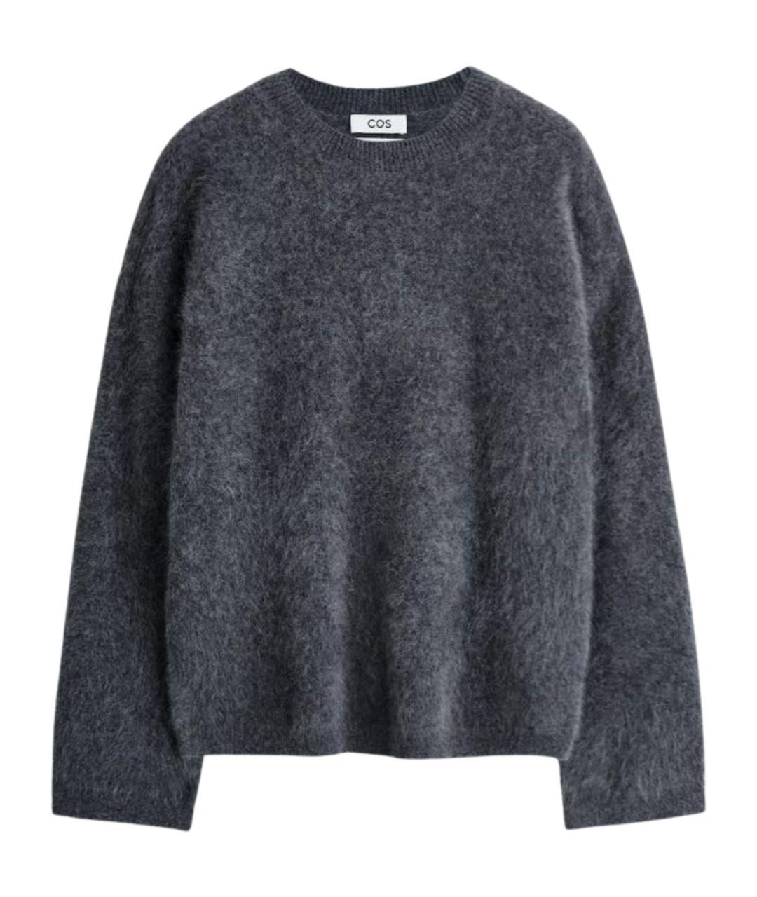 COS Серый кашемировый джемпер / свитер, фото 1