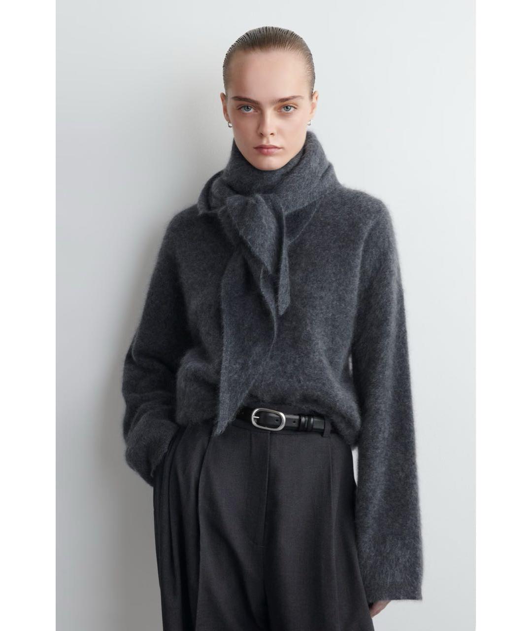 COS Серый кашемировый джемпер / свитер, фото 2