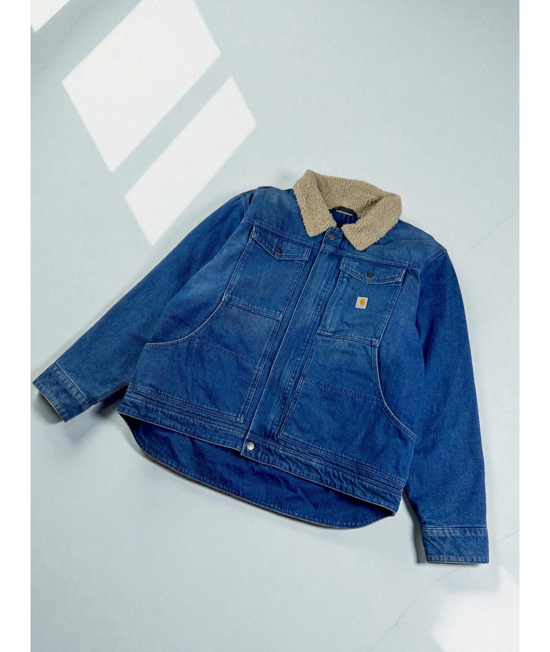 CARHARTT Синяя хлопковая куртка, фото 2