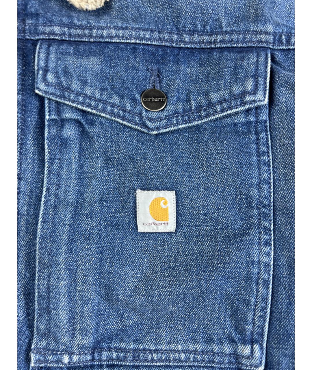 CARHARTT Синяя хлопковая куртка, фото 3