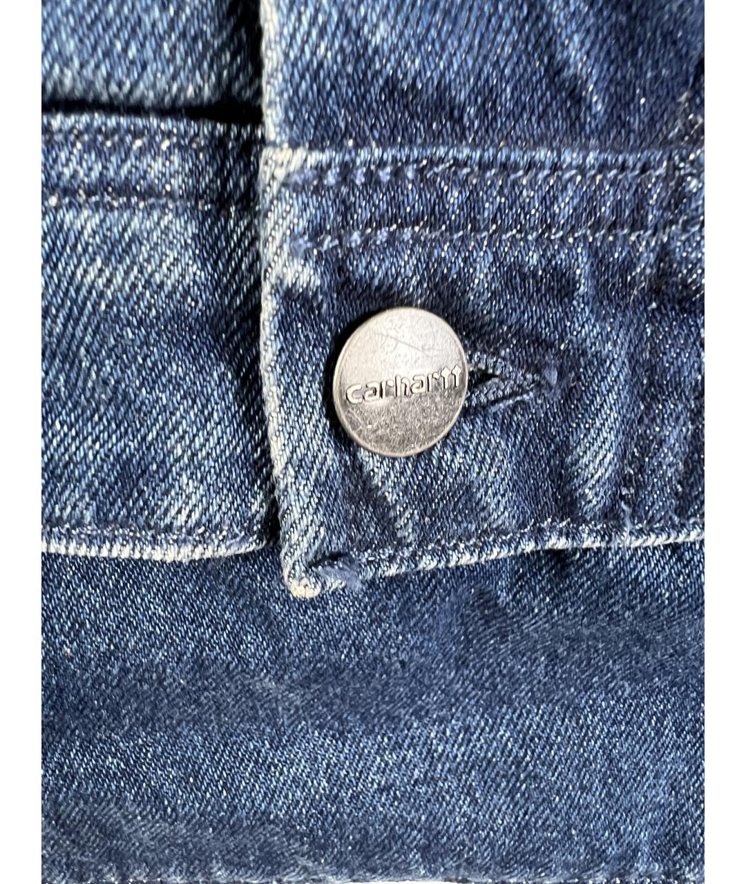 CARHARTT Синяя хлопковая куртка, фото 4