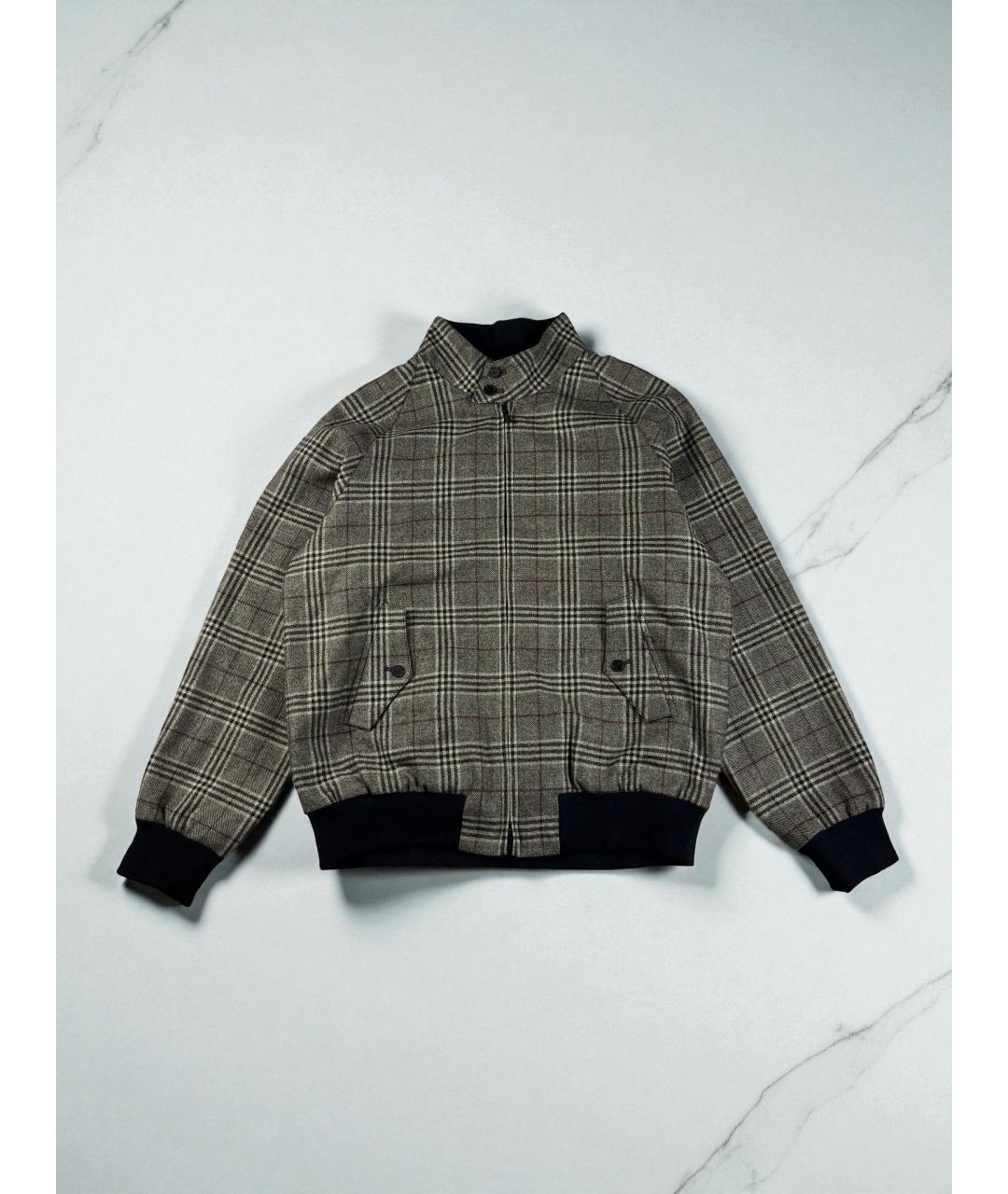 BARACUTA Серая шерстяная куртка, фото 7