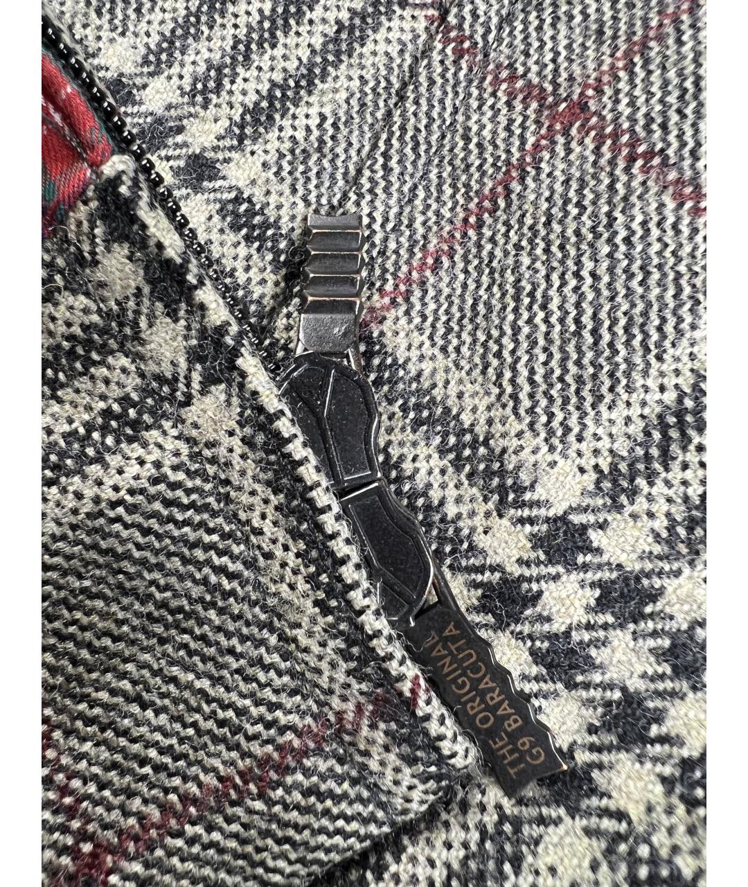 BARACUTA Серая шерстяная куртка, фото 5