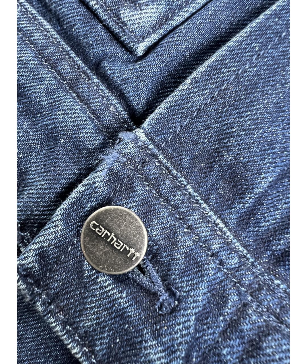 CARHARTT Синяя хлопковая куртка, фото 3