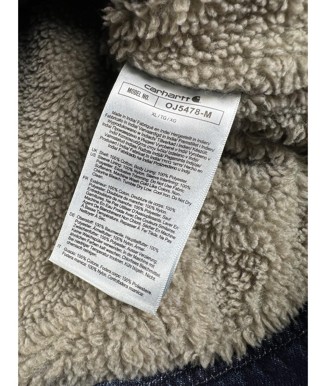 CARHARTT Синяя хлопковая куртка, фото 6