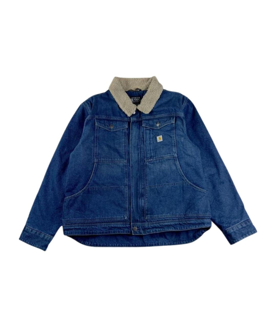 CARHARTT Синяя хлопковая куртка, фото 1