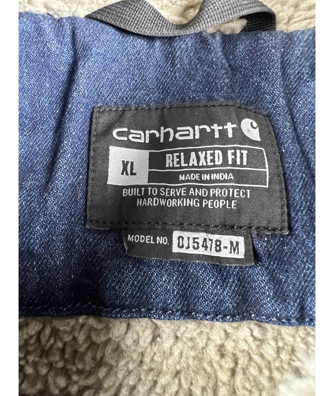 CARHARTT Синяя хлопковая куртка, фото 5