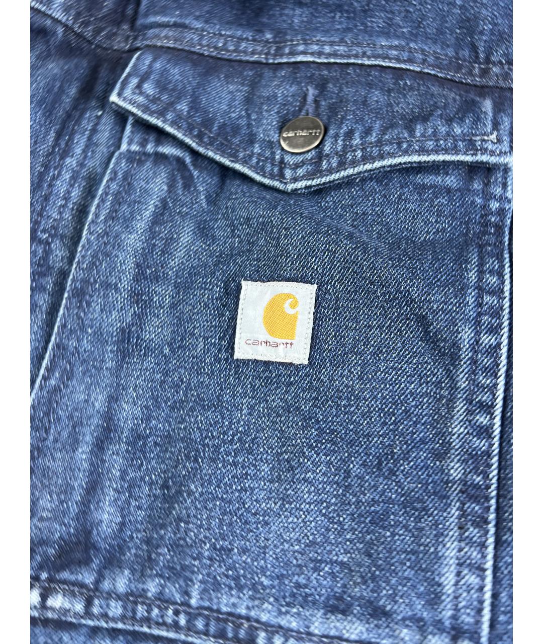 CARHARTT Синяя хлопковая куртка, фото 4