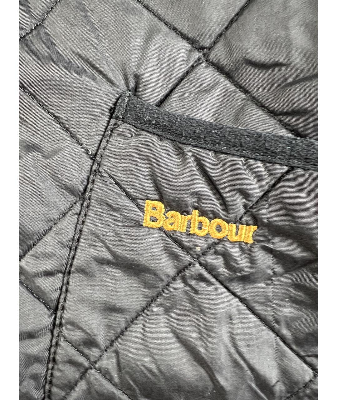 BARBOUR Черная полиэстеровая куртка, фото 3