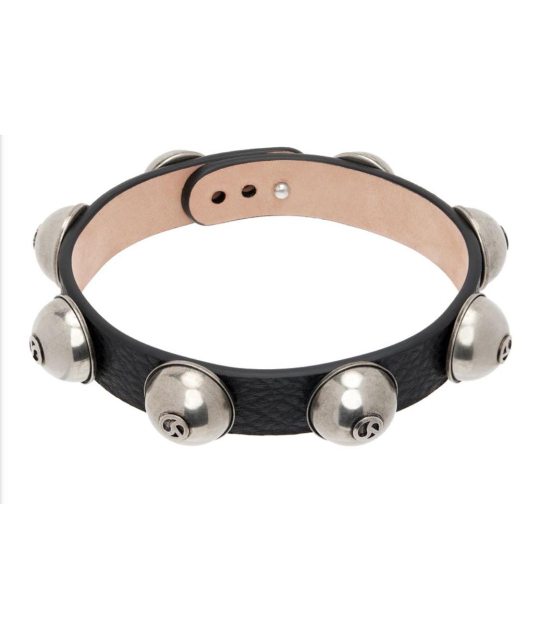 ACNE STUDIOS Черный металлический чокер, фото 3