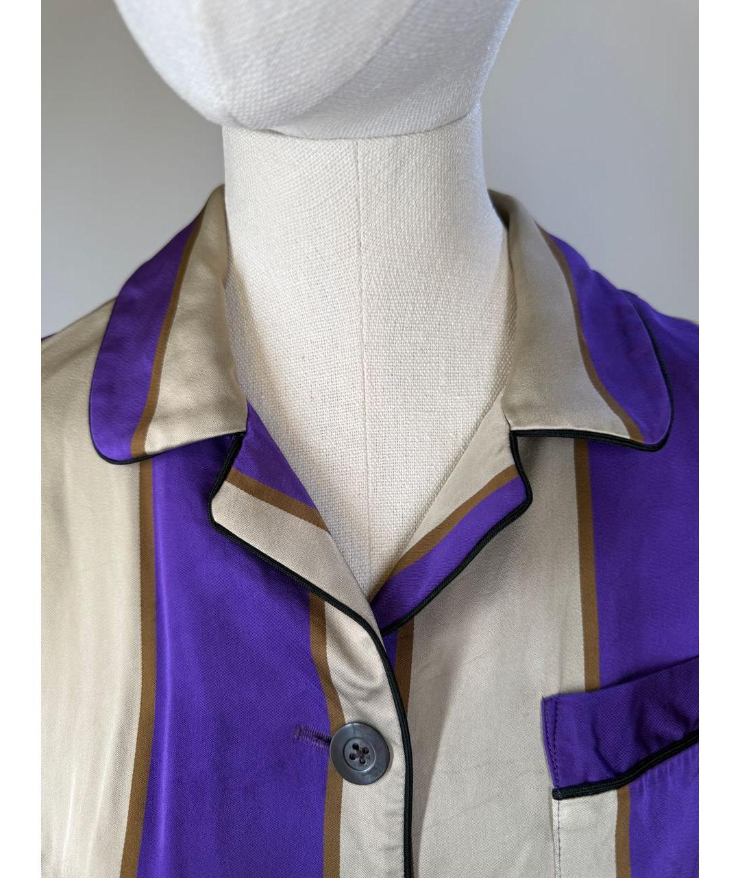 DRIES VAN NOTEN Мульти вискозная блузы, фото 3