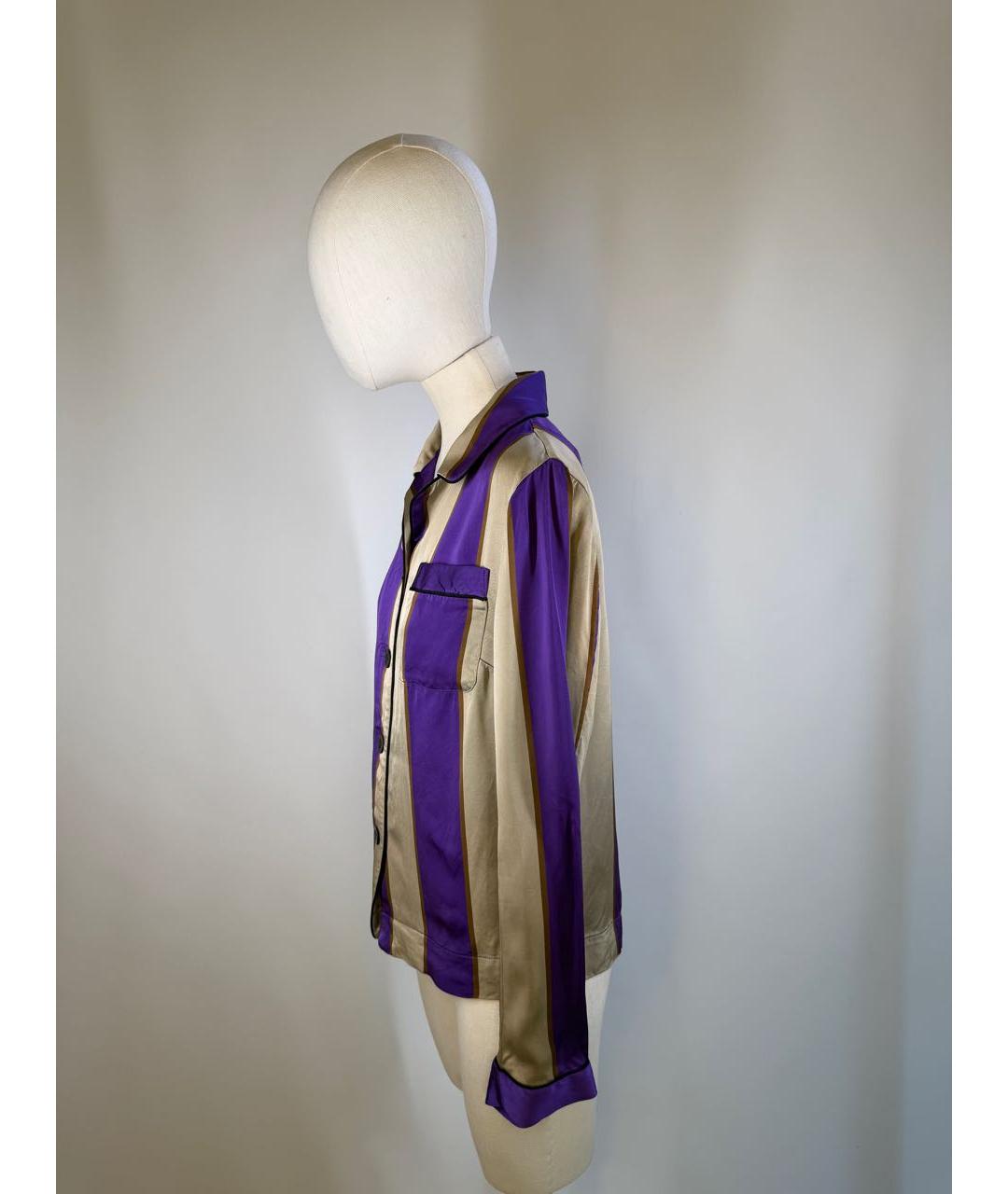 DRIES VAN NOTEN Мульти вискозная блузы, фото 5