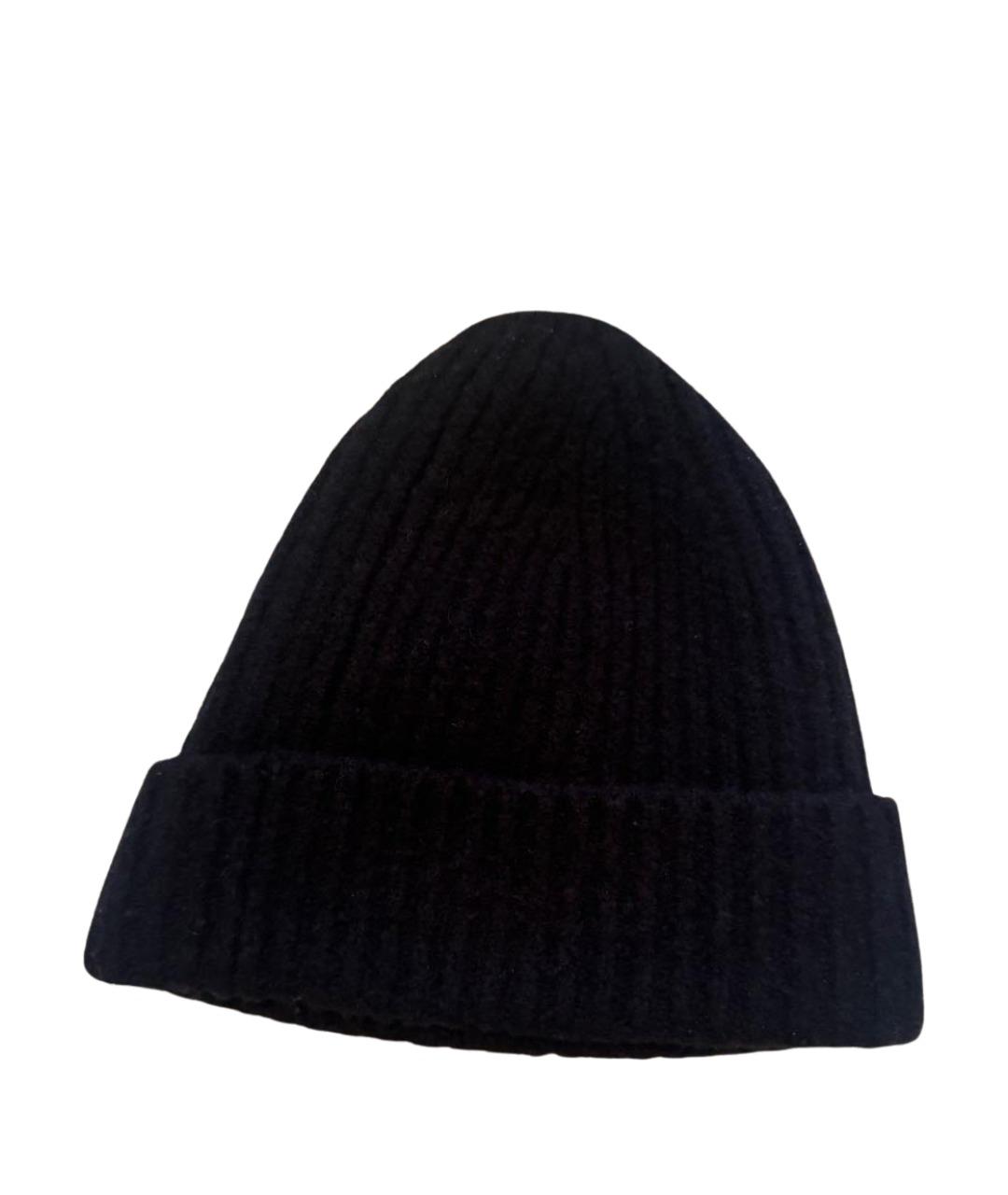 ACNE STUDIOS Темно-синяя шерстяная шапка, фото 1