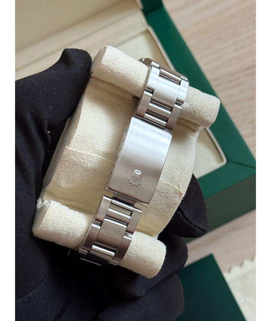 ROLEX Серебряные металлические часы, фото 4