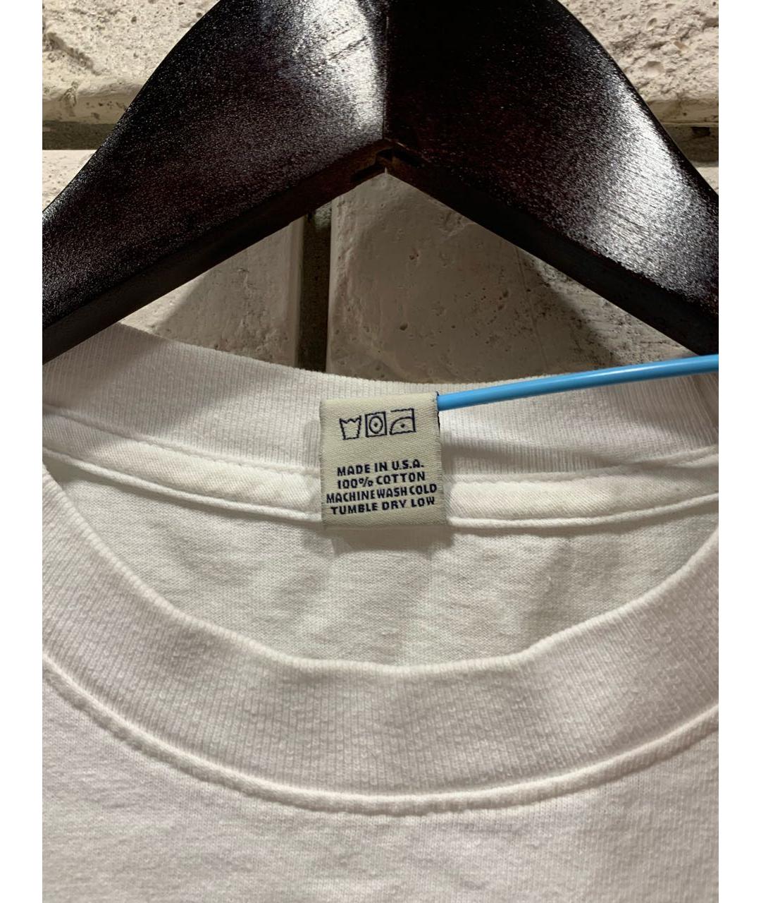 SPORTY AND RICH Белая хлопковая футболка, фото 6