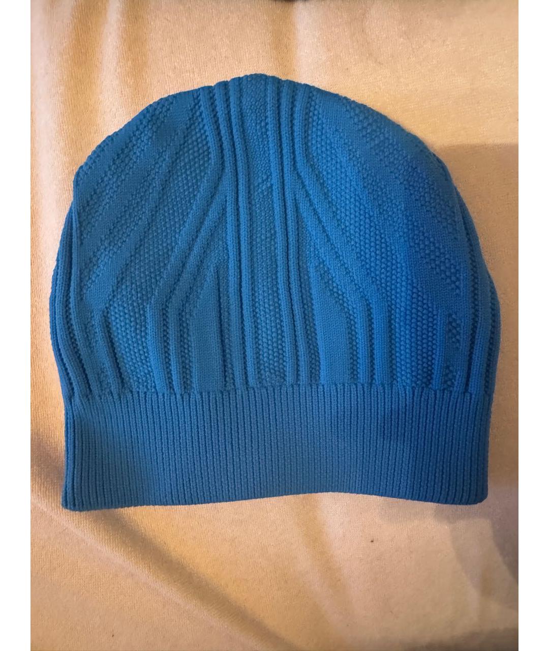 PRADA Синяя шапка, фото 2