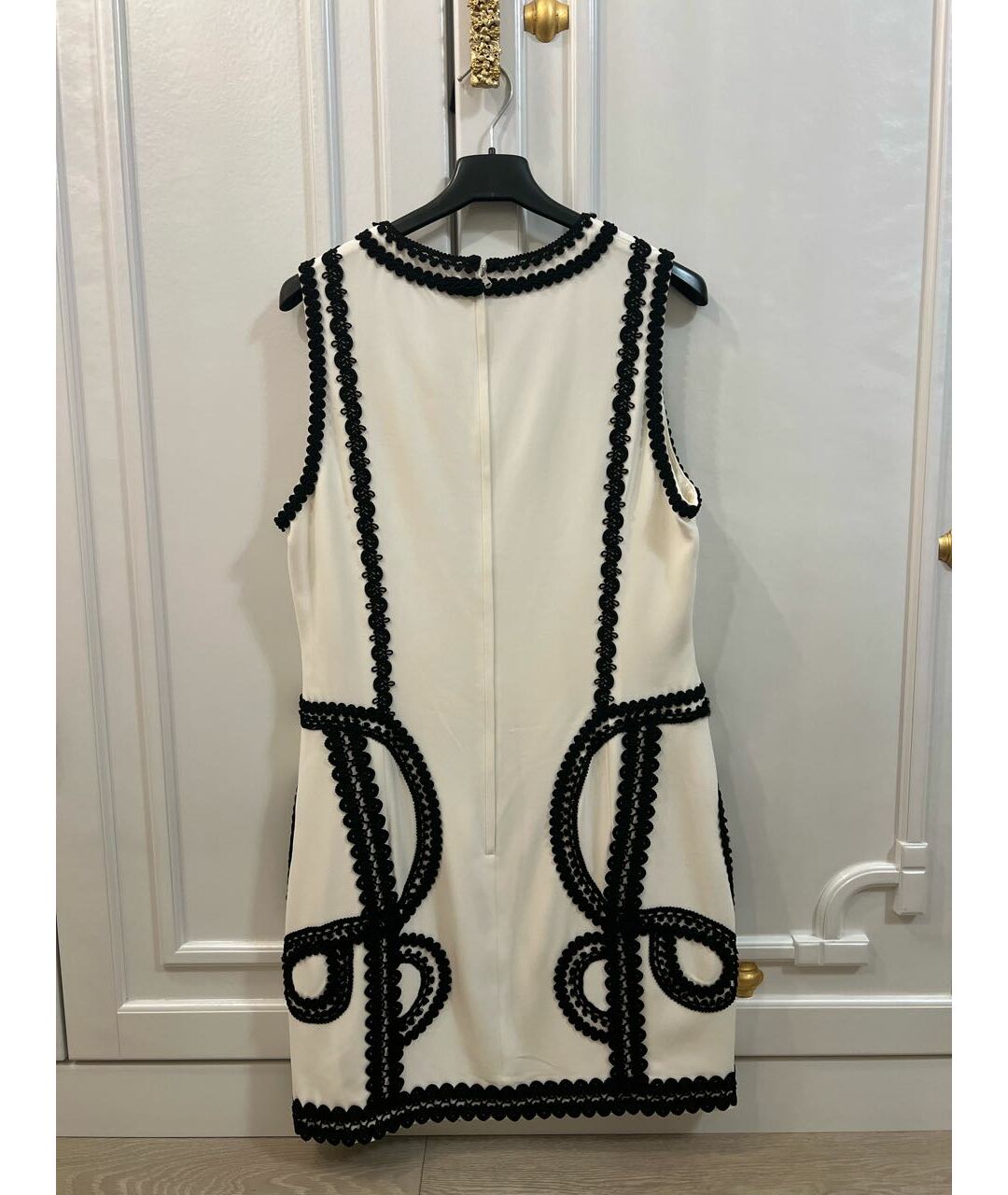 DOLCE&GABBANA Белое вискозное коктейльное платье, фото 2