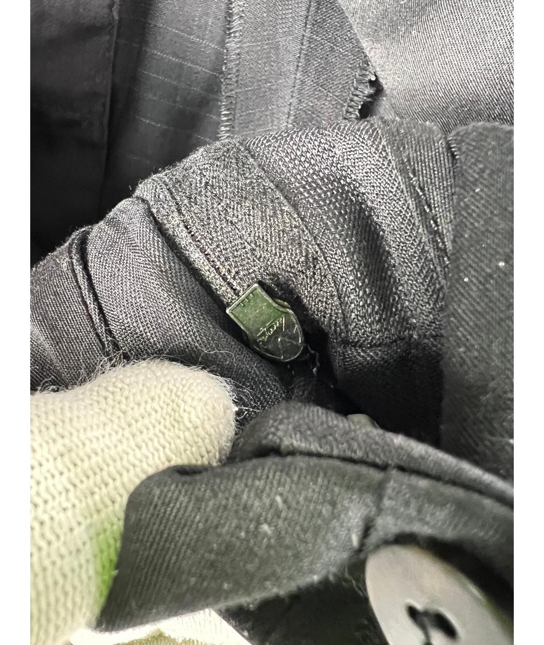 CHRISTIAN DIOR Серые шерстяные классические брюки, фото 5