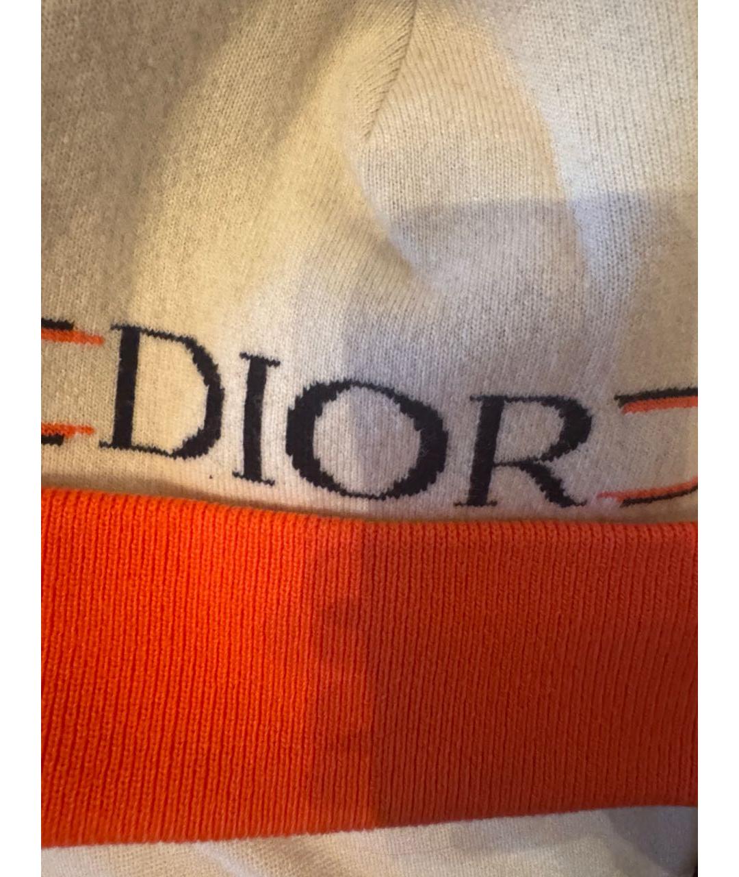 CHRISTIAN DIOR Мульти шерстяная шапка, фото 3