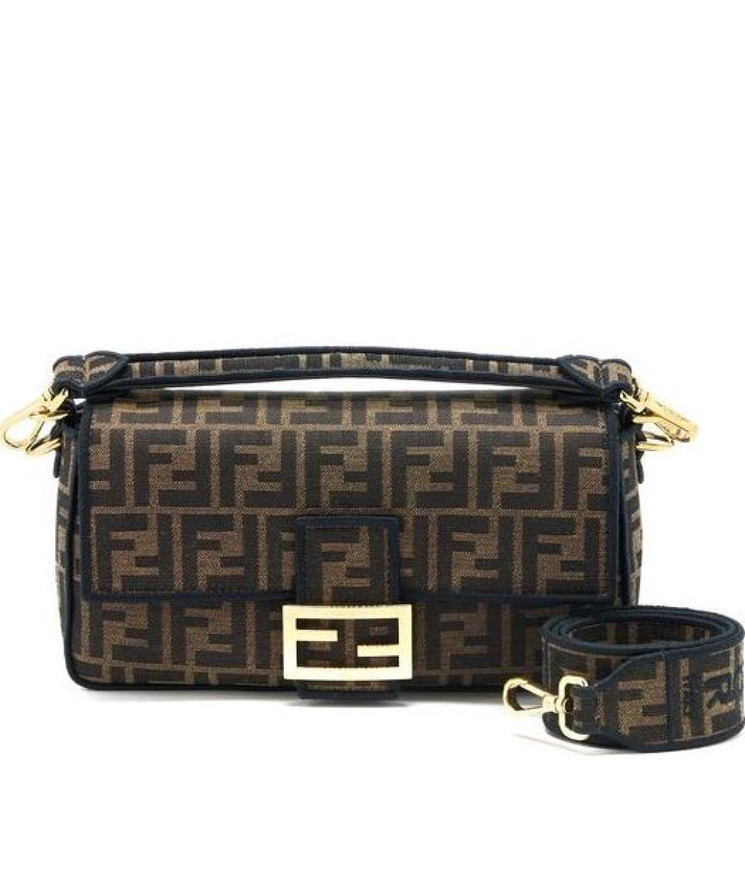 FENDI Жаккардовая сумка через плечо, фото 9