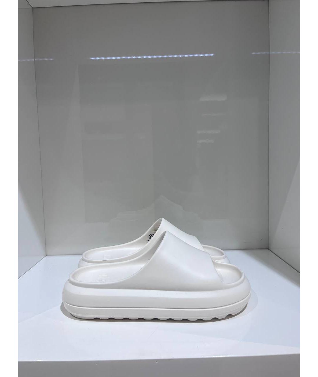 MSGM Белые шлепанцы, фото 2