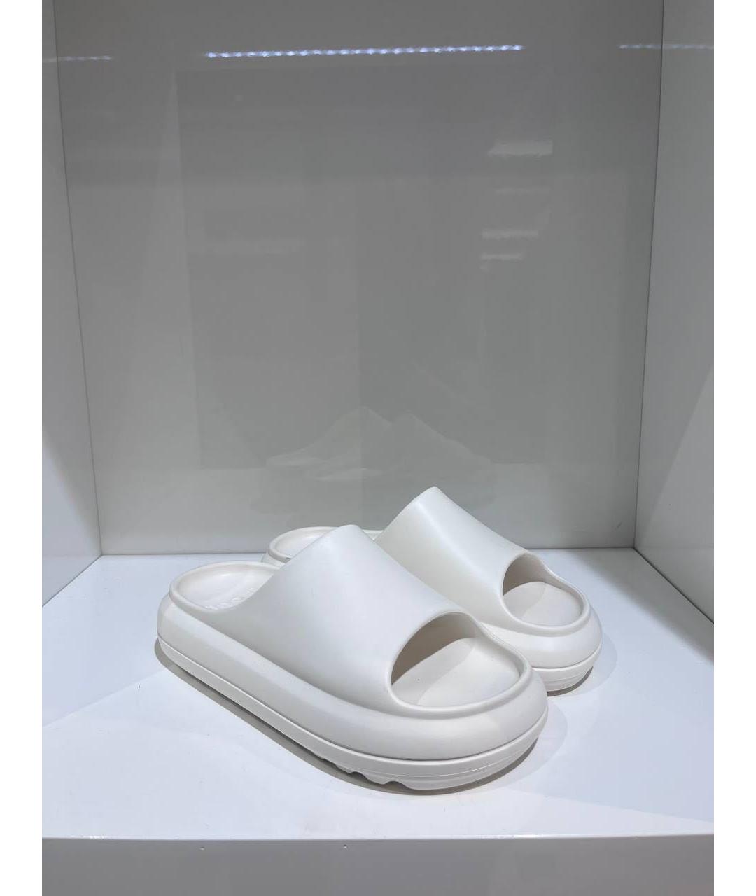 MSGM Белые шлепанцы, фото 3