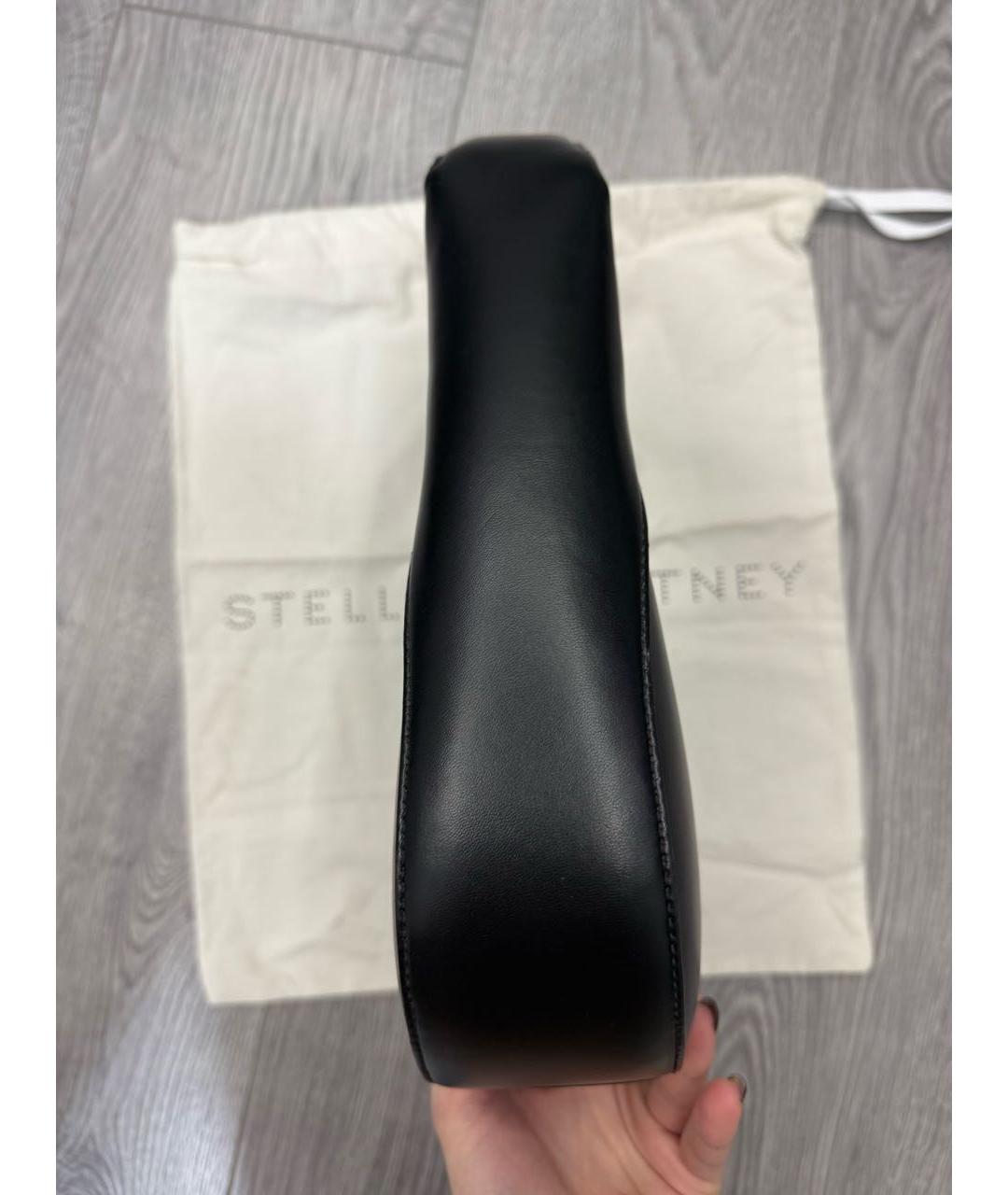 STELLA MCCARTNEY Черная сумка с короткими ручками из искусственной кожи, фото 3