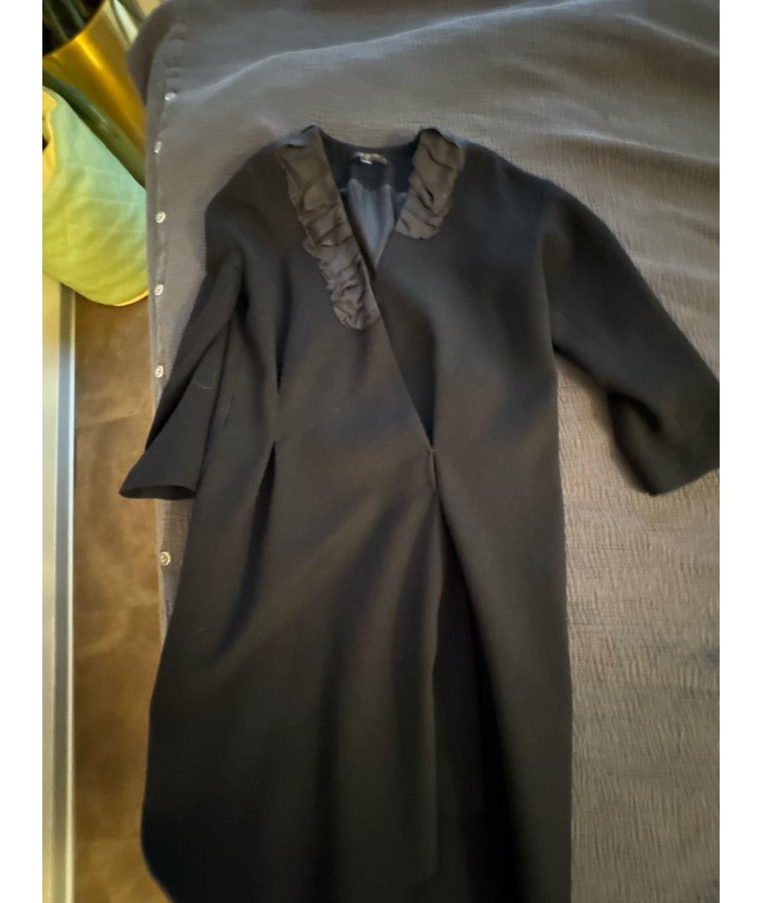 LOUIS VUITTON Черное кашемировое платье, фото 5