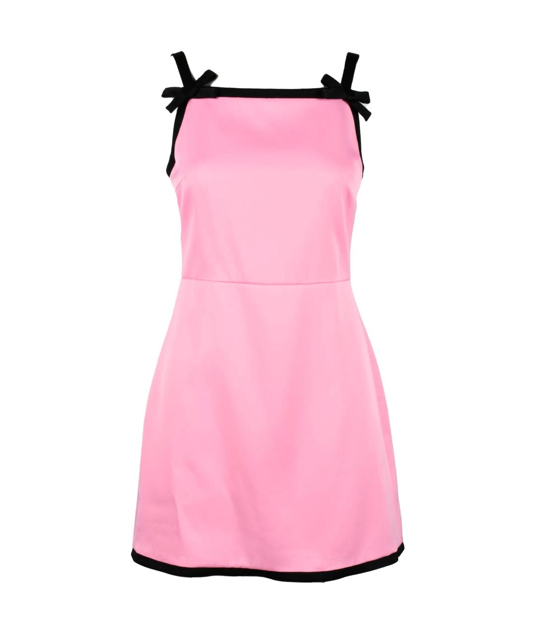 MSGM Розовое повседневное платье, фото 1