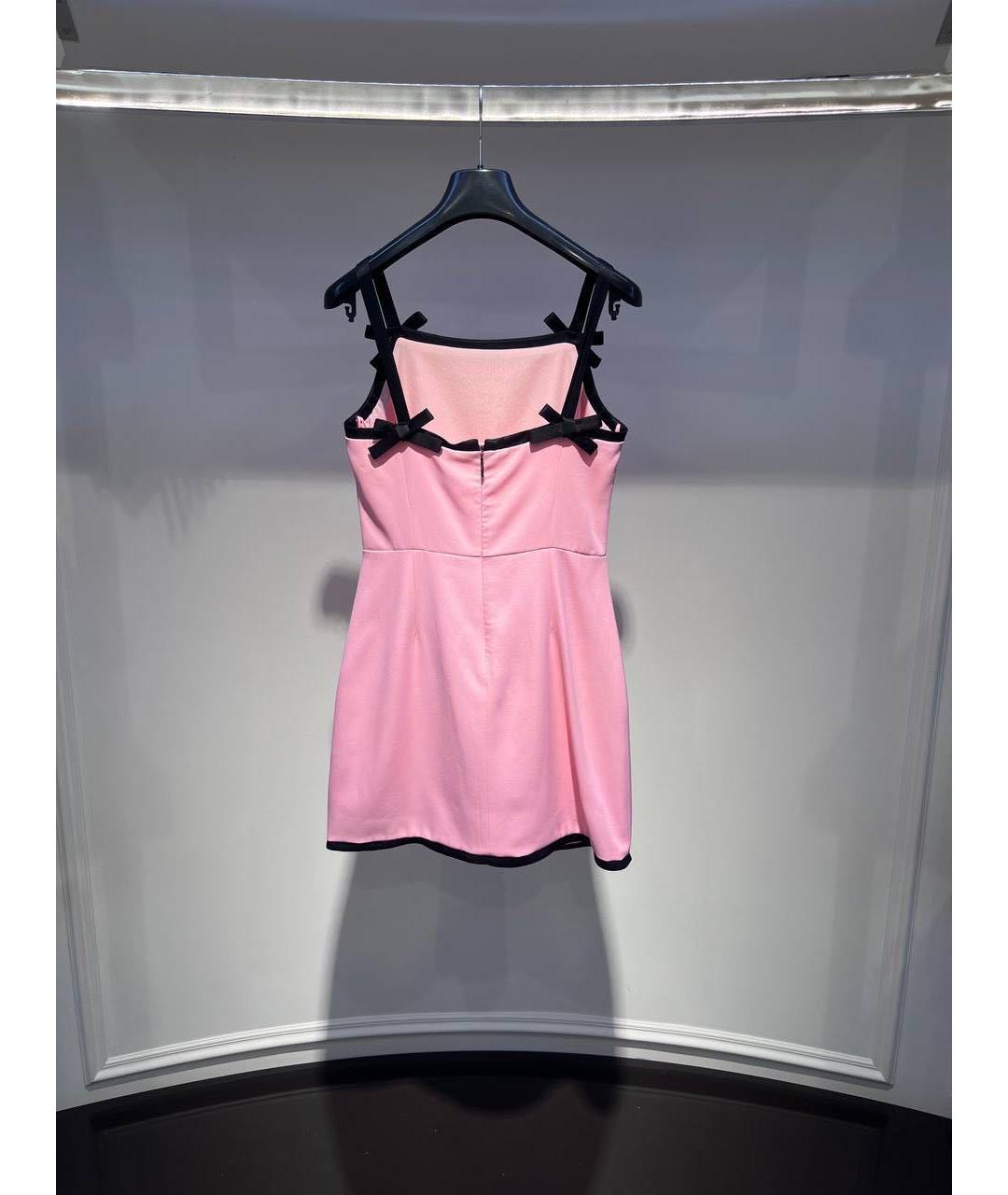 MSGM Розовое повседневное платье, фото 3