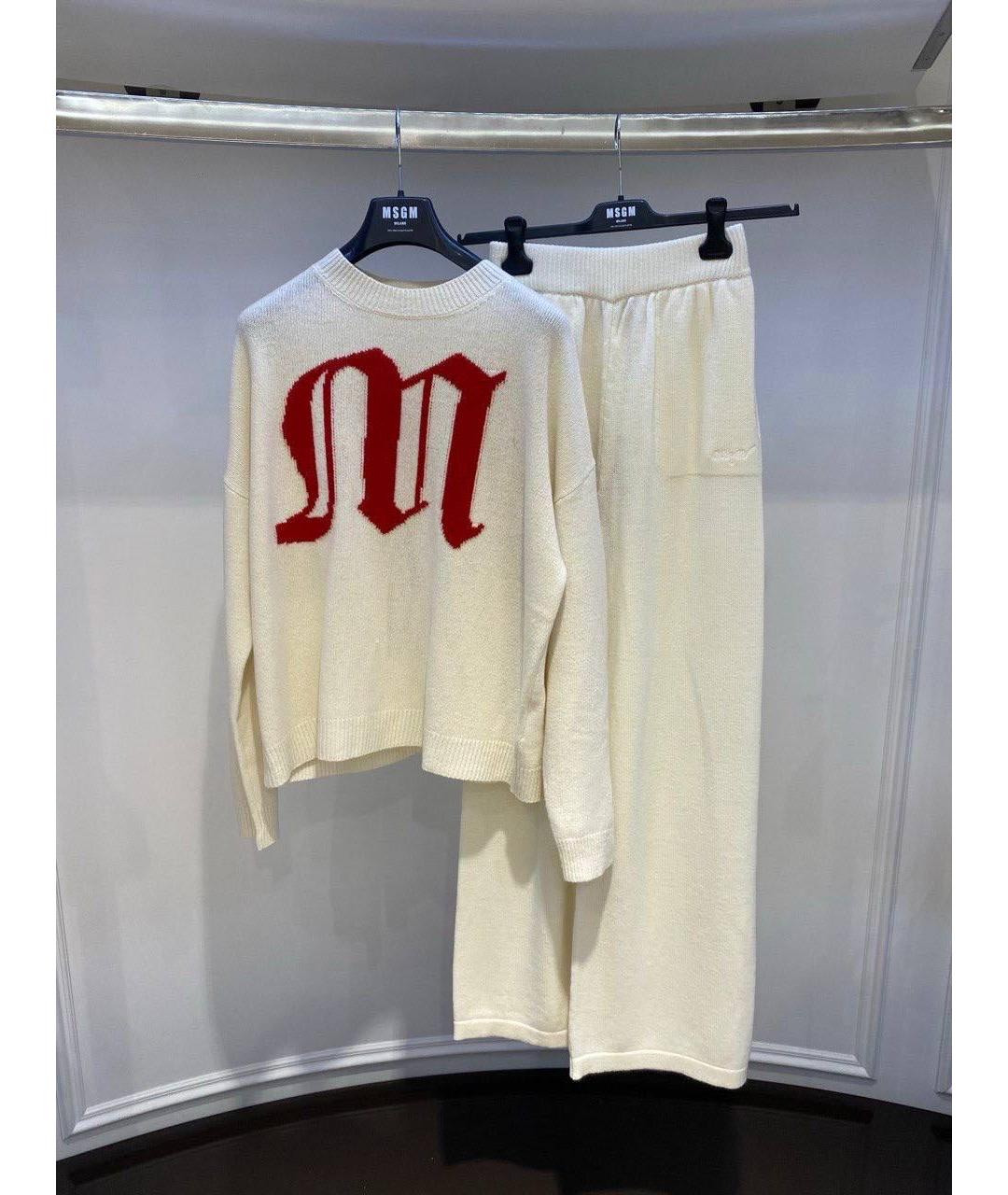 MSGM Бежевый костюм с брюками, фото 5