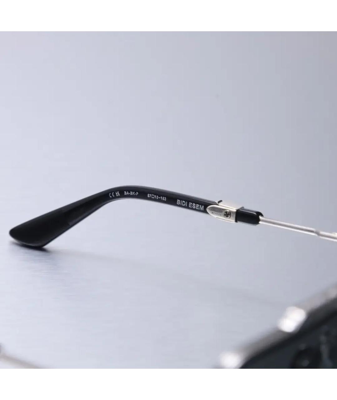 CHROME HEARTS Серебряные металлические солнцезащитные очки, фото 6