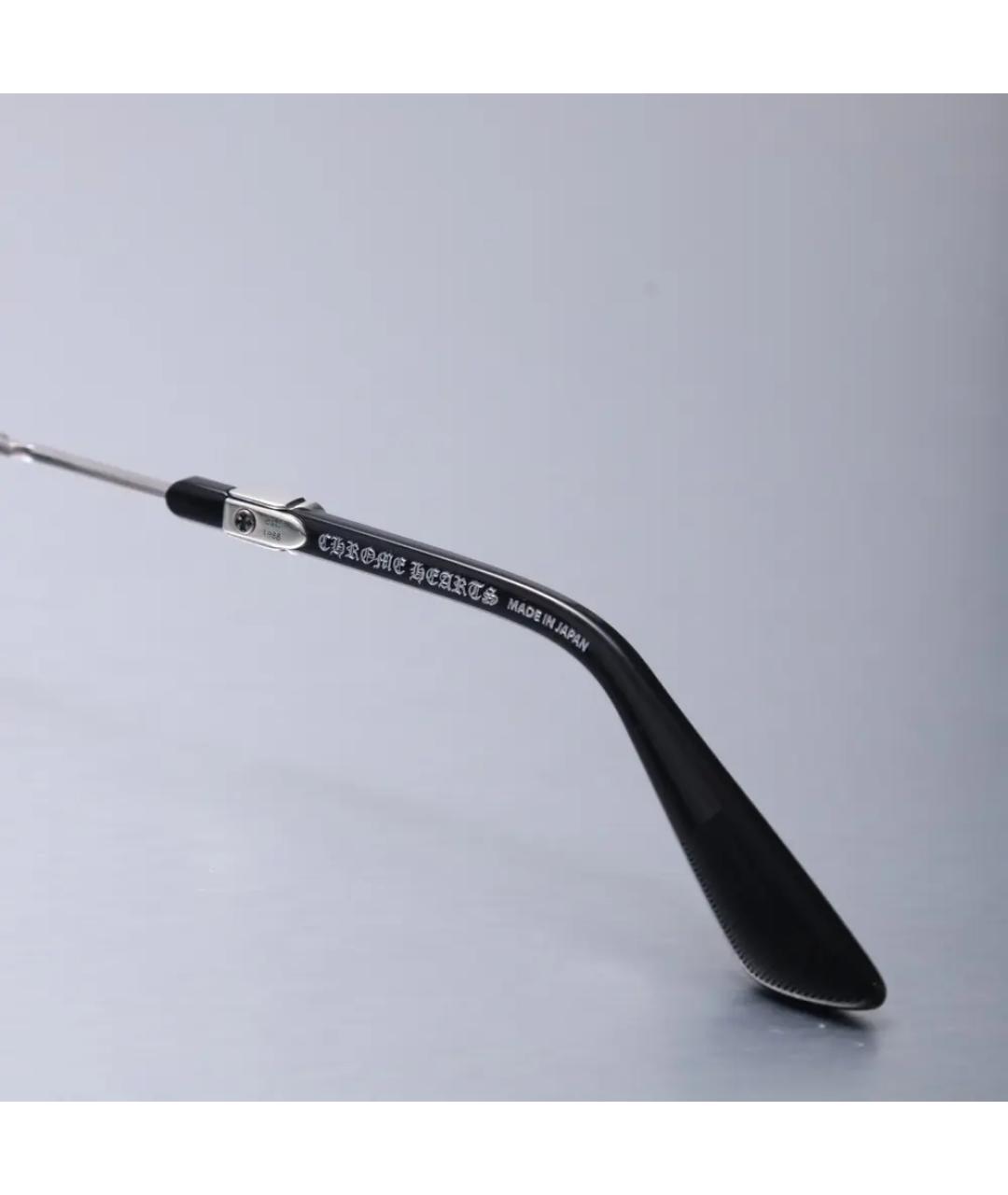 CHROME HEARTS Серебряные металлические солнцезащитные очки, фото 5