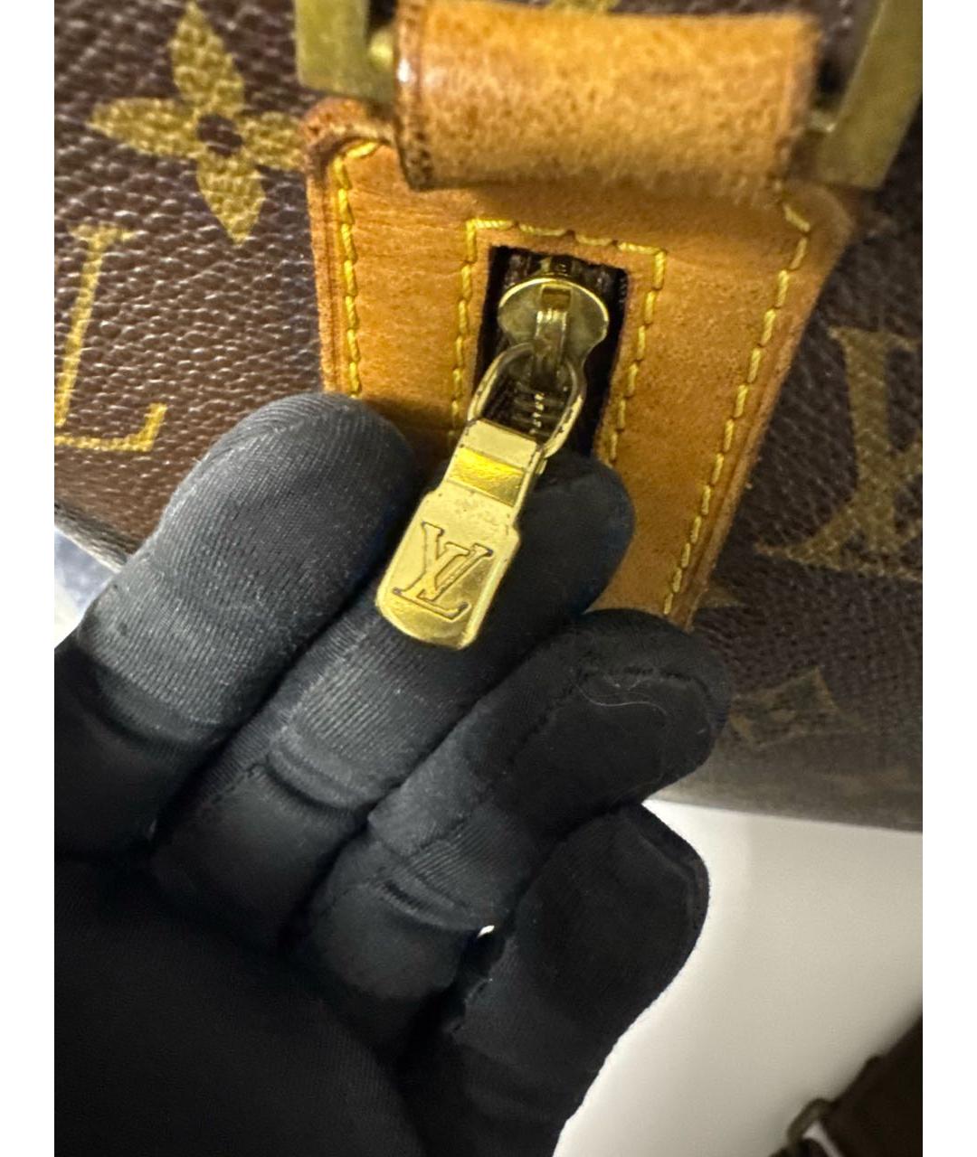 LOUIS VUITTON Коричневый портфель, фото 5