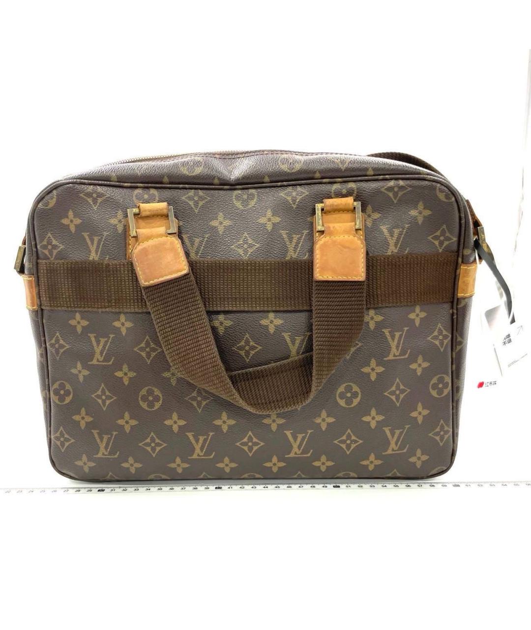 LOUIS VUITTON Коричневый портфель, фото 3