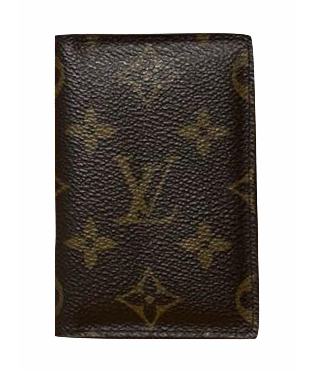 LOUIS VUITTON Коричневый кошелек, фото 1