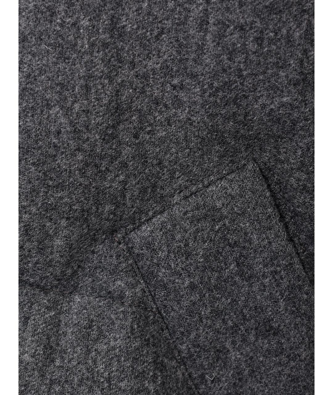 LORENA ANTONIAZZI Серый хлопковый пуховик, фото 6