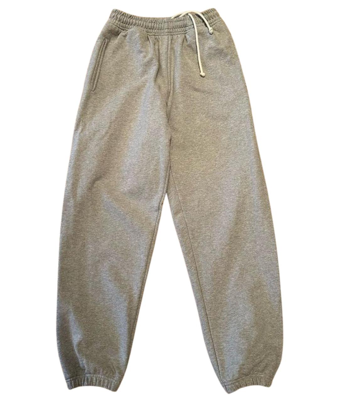 PLANTA ROSA Серые хлопковые спортивные брюки и шорты, фото 1