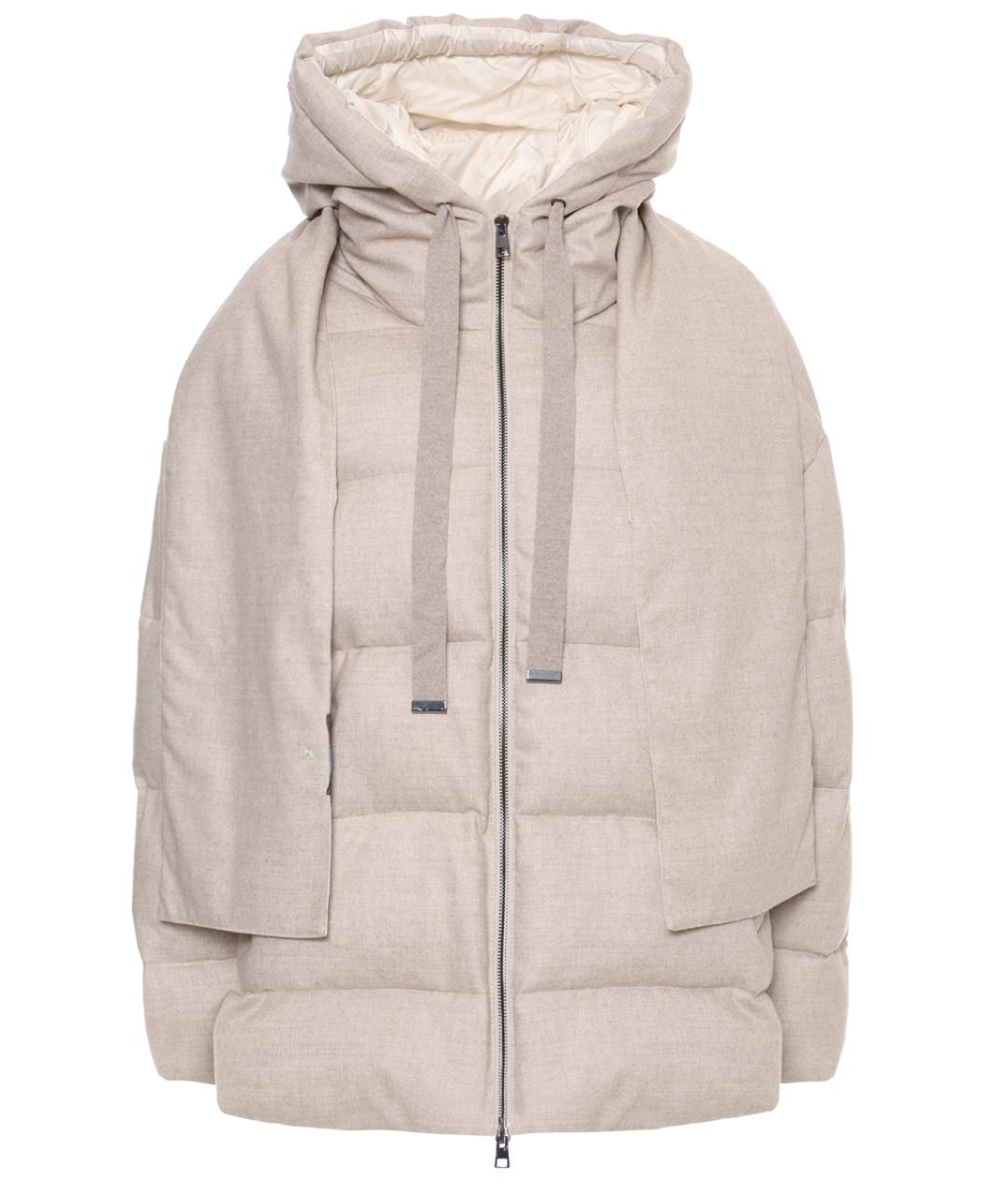 LORENA ANTONIAZZI Бежевая куртка, фото 1